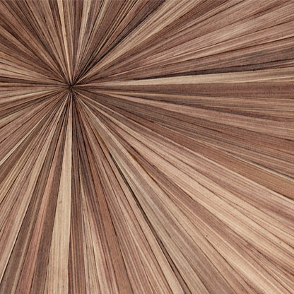 Palm Marquetry Tray by Jamie Young. Made from straw, mdf, suede, metal: iron in a modern style.