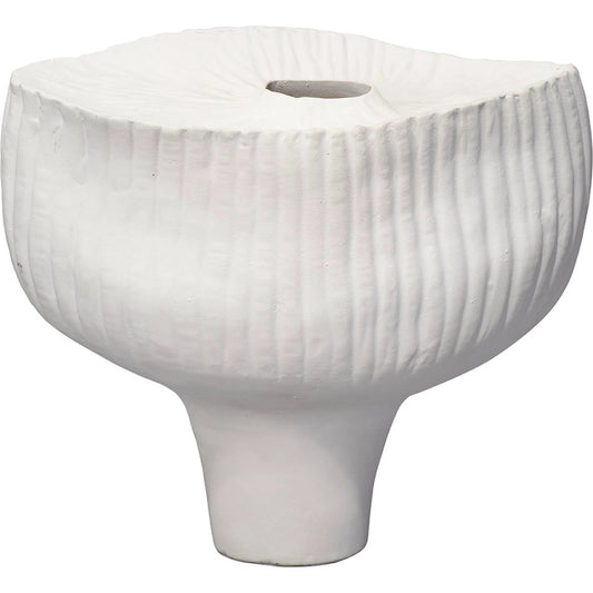 Plunge Vessel by Jamie Young in matte. Made from ceramic in a modern style.