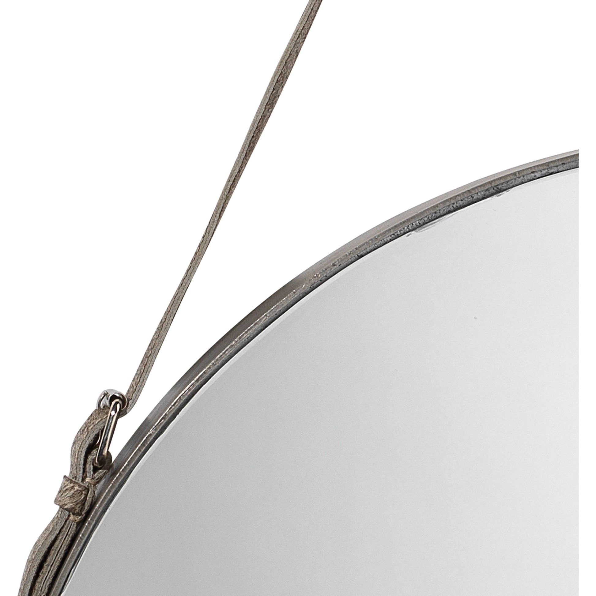 Round Mirror by Jamie Young. Made from unique in a coastal style.