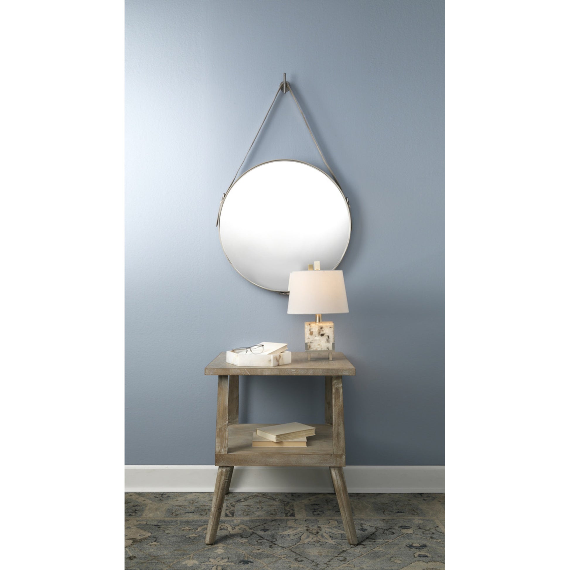 Round Mirror by Jamie Young. Made from unique in a coastal style.