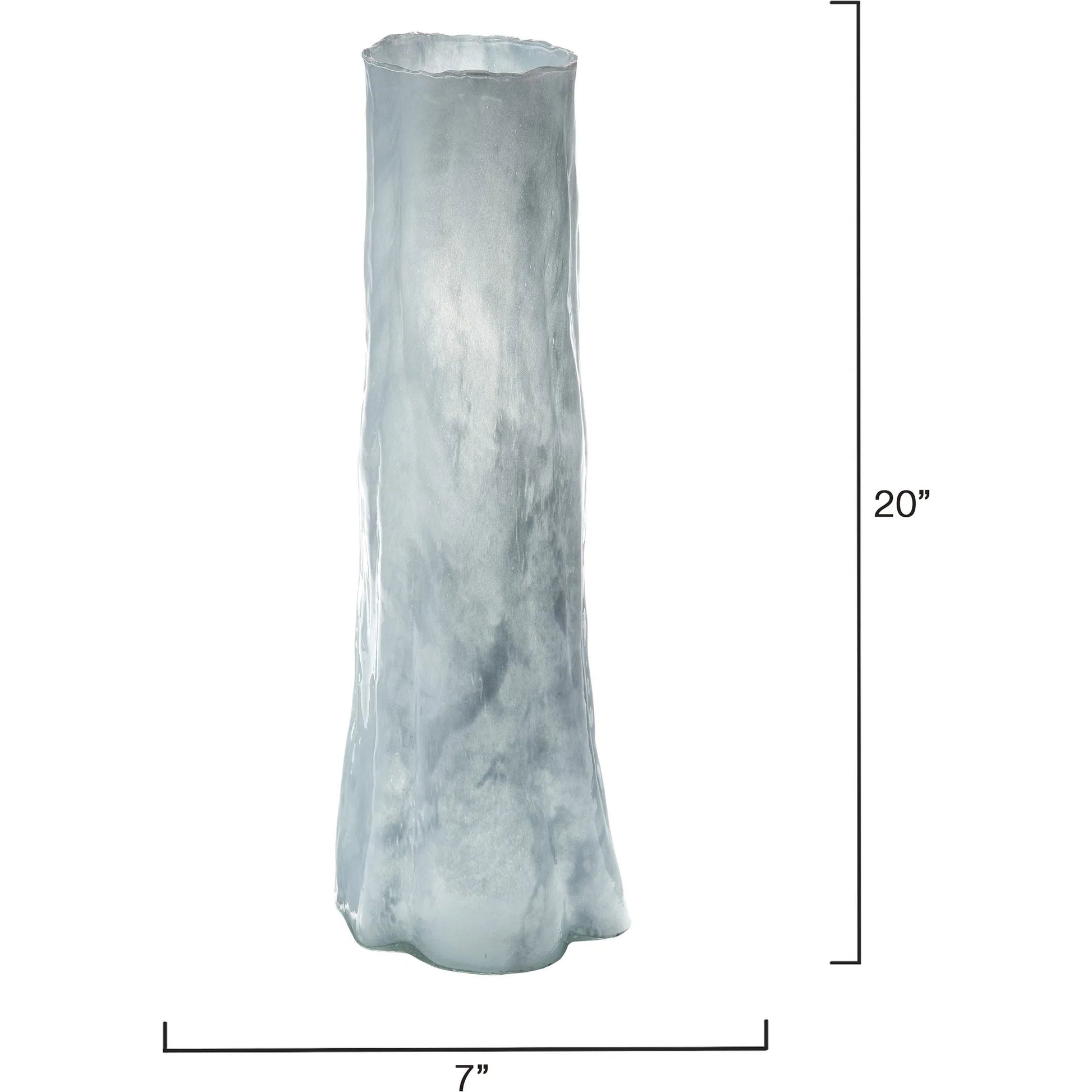 Sequoia Vase by Jamie Young. Made from glass in a modern style.