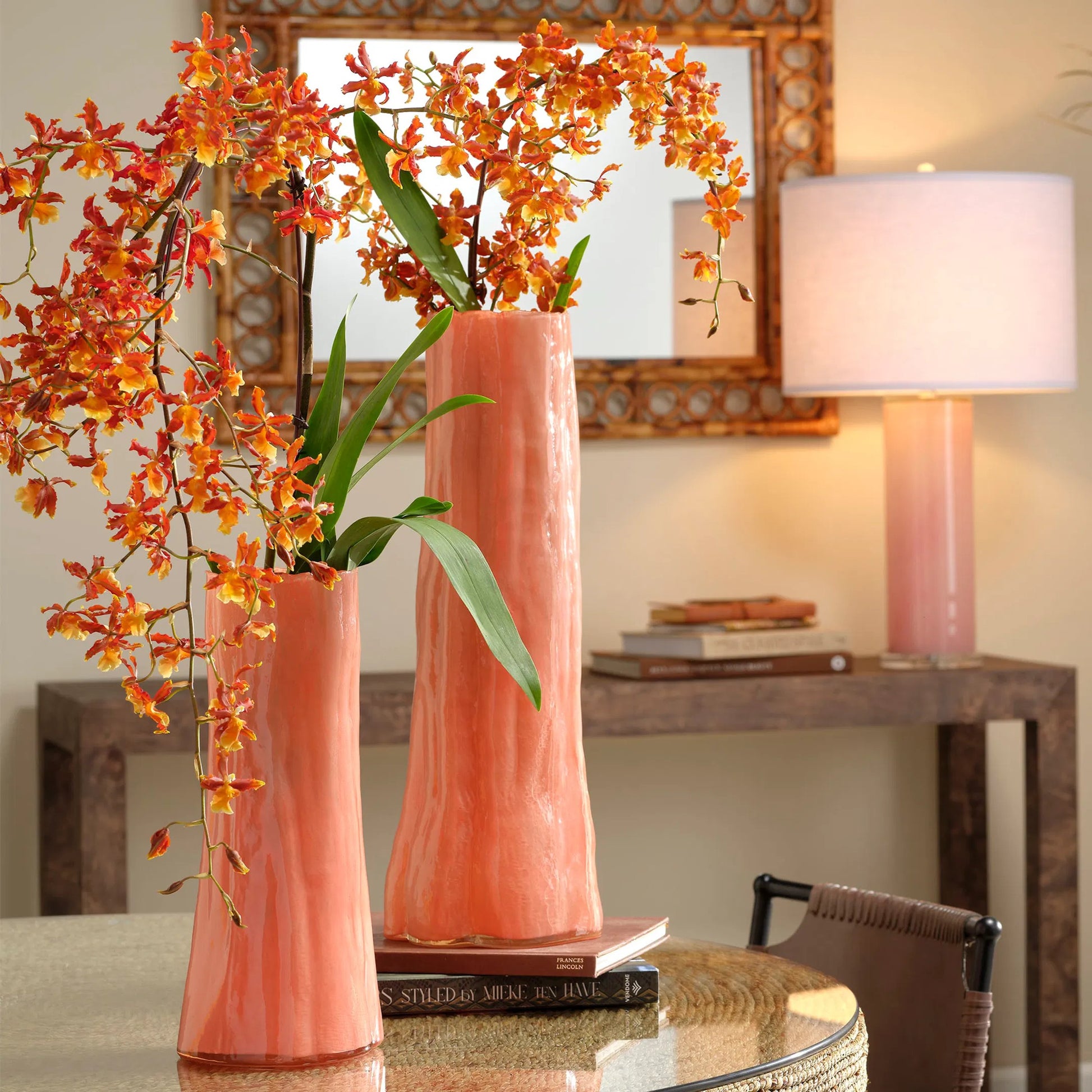 Sequoia Vase by Jamie Young. Made from glass in a modern style.