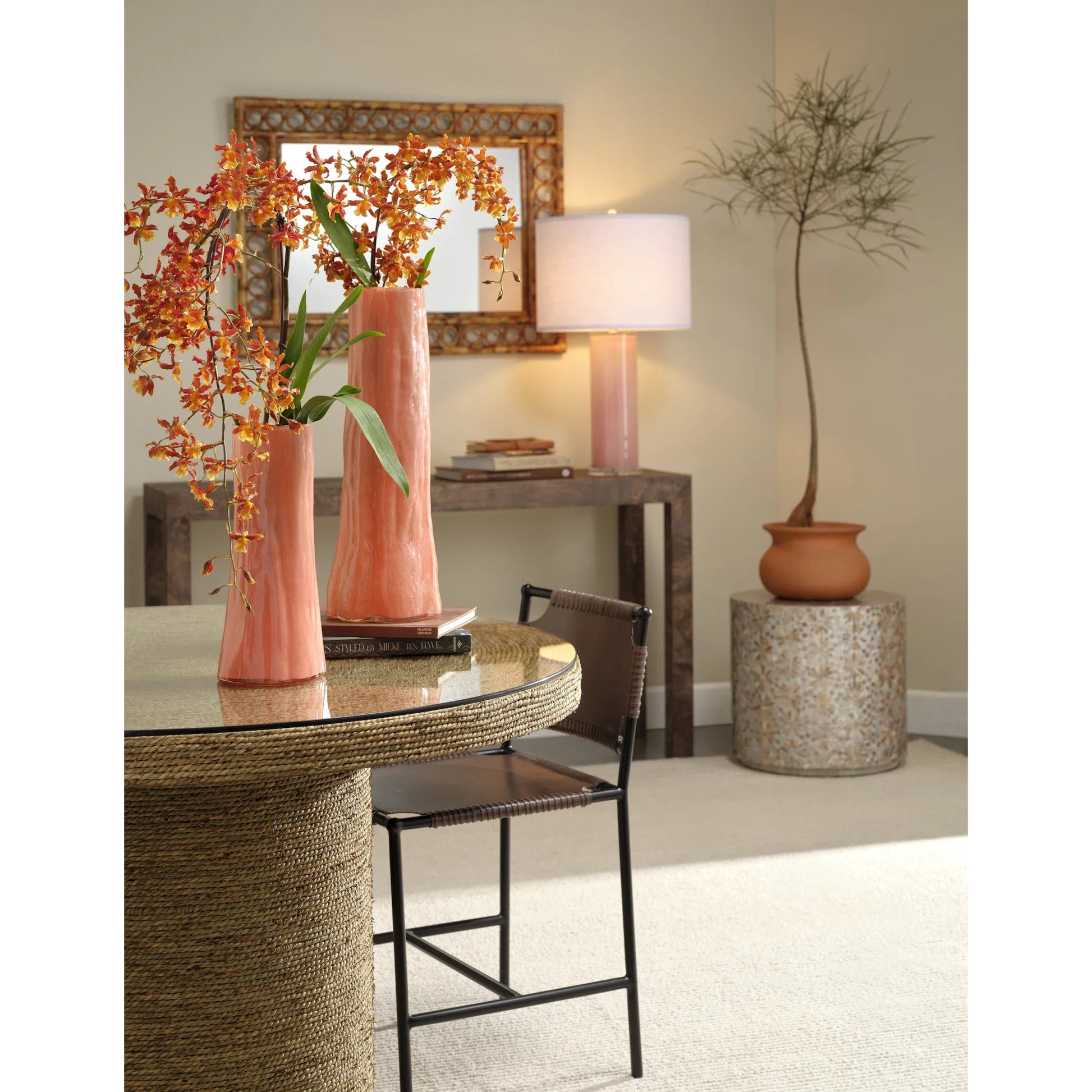 Sequoia Vase by Jamie Young. Made from glass in a modern style.