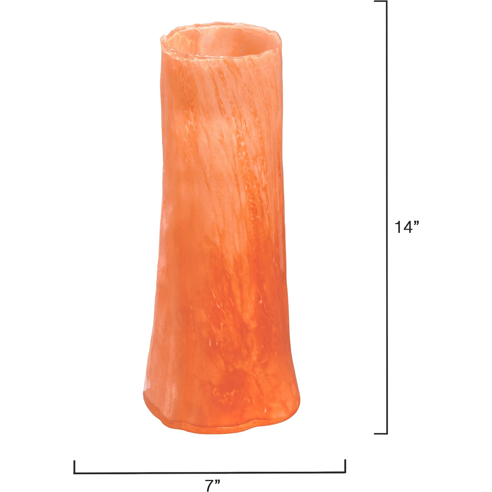 Sequoia Vase by Jamie Young. Made from glass in a modern style.