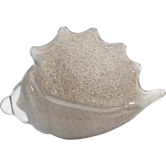 Triton Shell by Jamie Young. Made from glass in a coastal style.