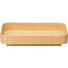 Natural Raffia, Antique Brass
