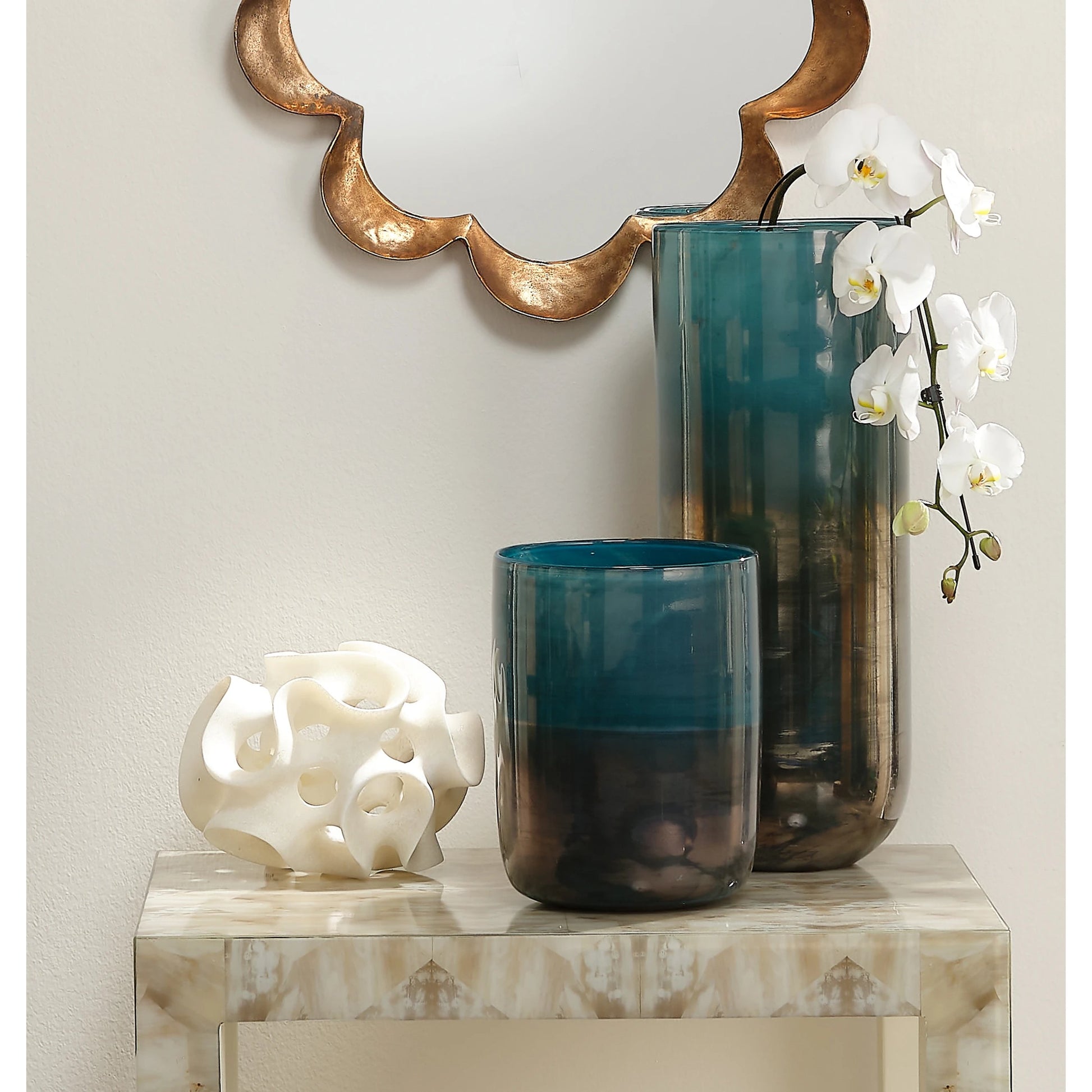 Vapor Vase by Jamie Young. Made from glass in a eclectic & global style.