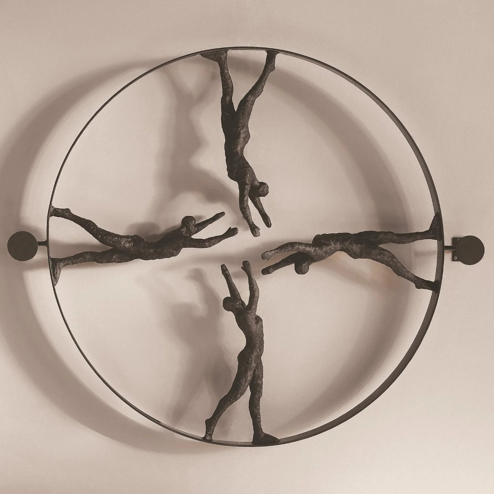 Reaching for Center Panel by Global Views. Made from iron in a eclectic & global style.