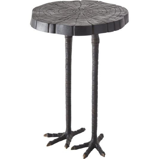 Ostrich Table by Global Views in black powder coat. Made from iron in a eclectic & global style.