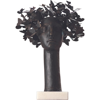 Butterflies for Brains by Global Views. Made from cast iron, white marble, iron in a eclectic & global style.
