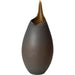 Frosted Vase by Global Views. Made from glass in a modern style.