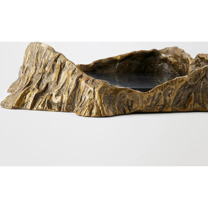 Sequoia Tray by Global Views in brass, black. Made from cast iron, granite in a cottage & farmhouse style.