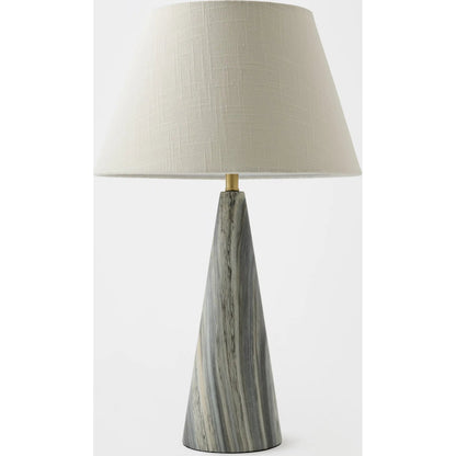 Conical Lamp by Global Views. Made from concrete in a modern style.