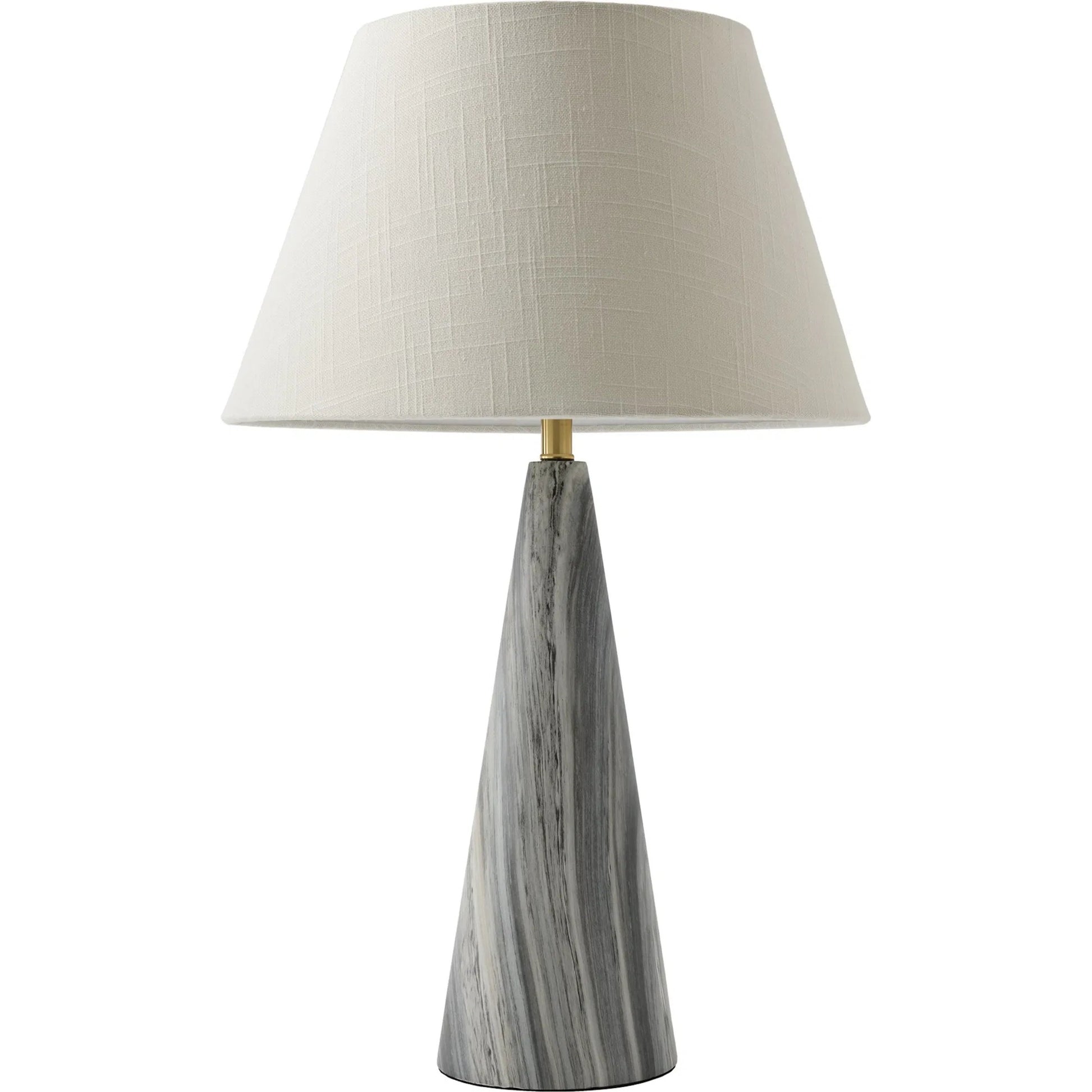 Conical Lamp by Global Views. Made from concrete in a modern style.