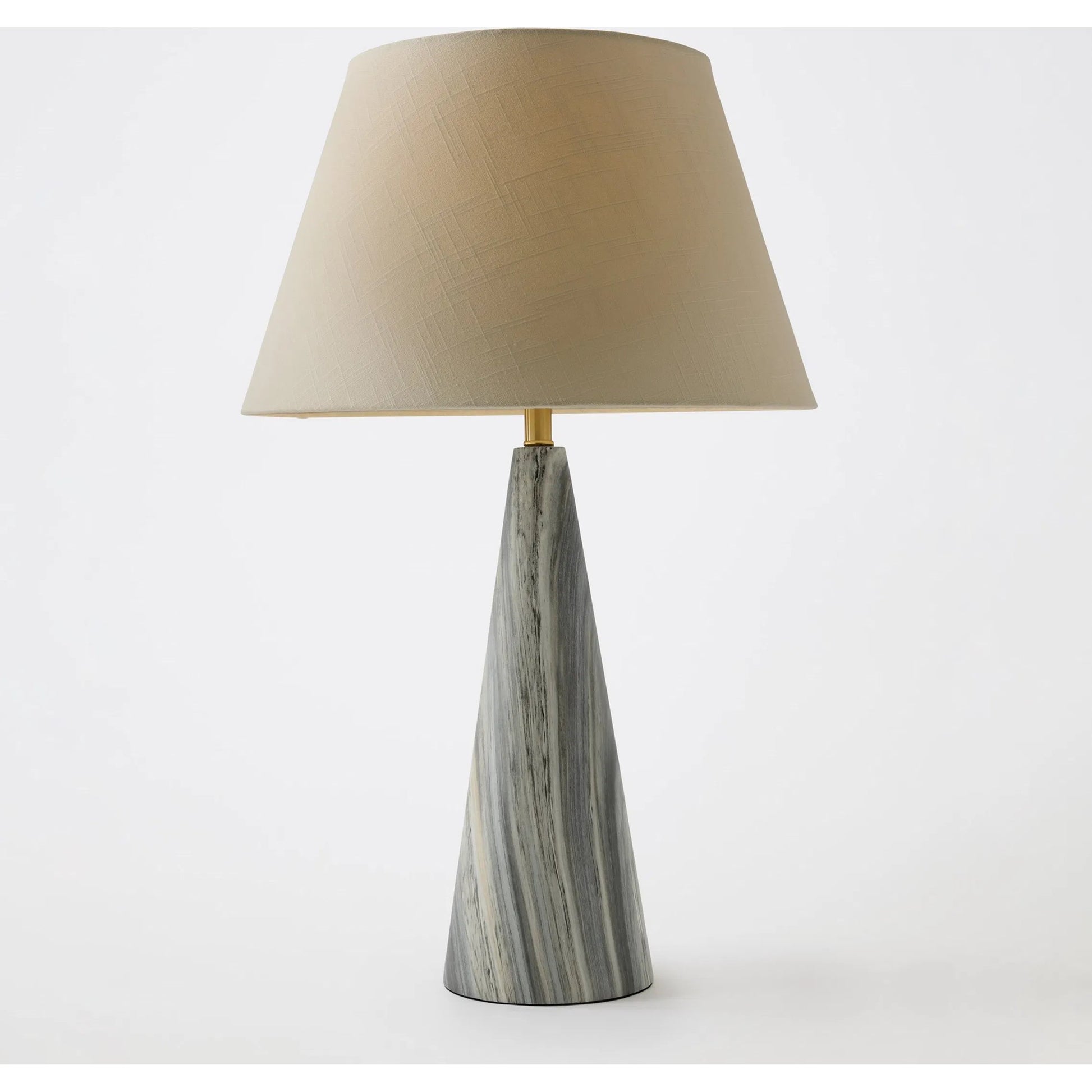 Conical Lamp by Global Views. Made from concrete in a modern style.
