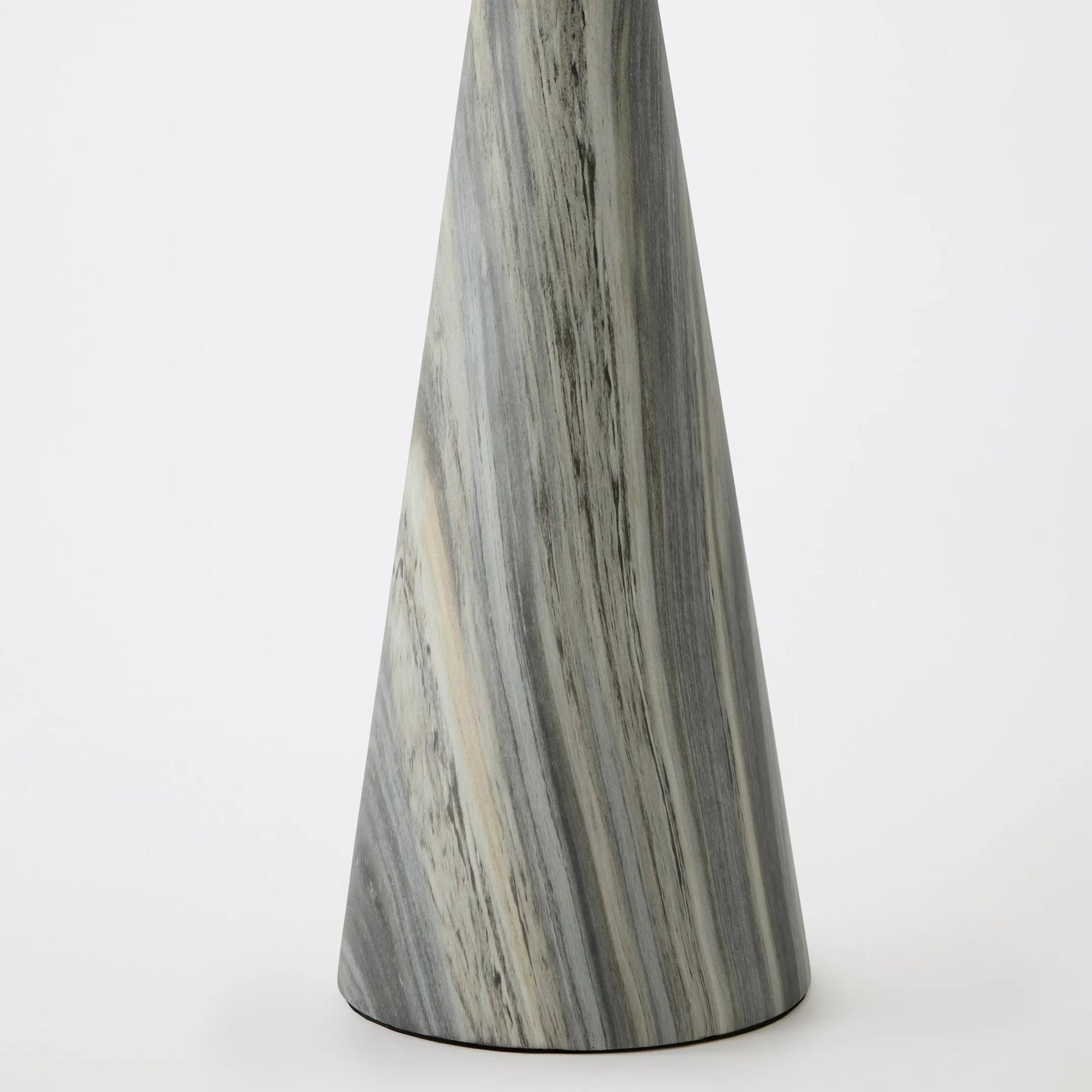 Conical Lamp by Global Views. Made from concrete in a modern style.