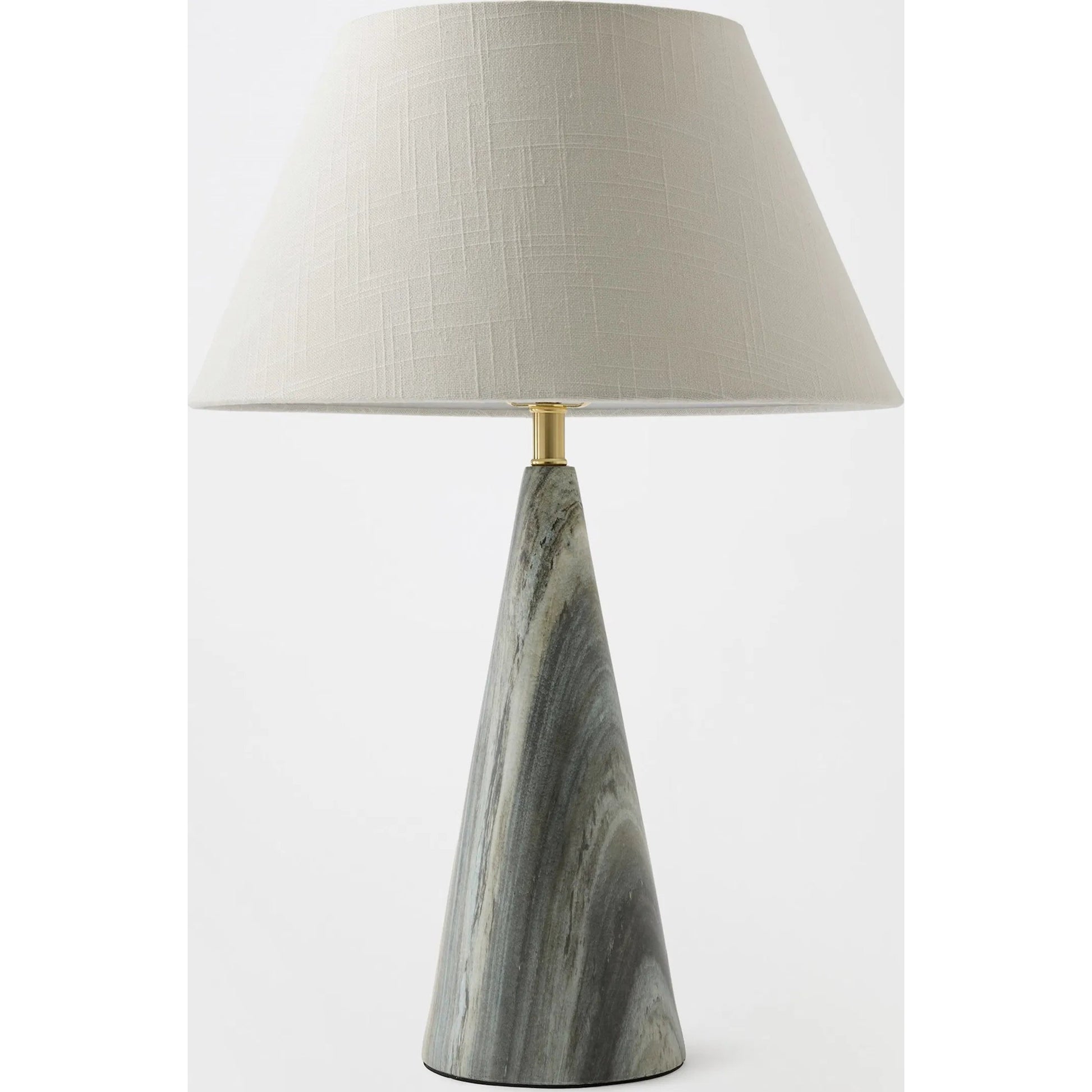 Conical Lamp by Global Views. Made from concrete in a modern style.