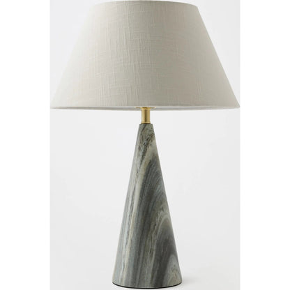Conical Lamp by Global Views. Made from concrete in a modern style.