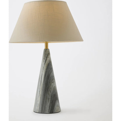 Conical Lamp by Global Views. Made from concrete in a modern style.