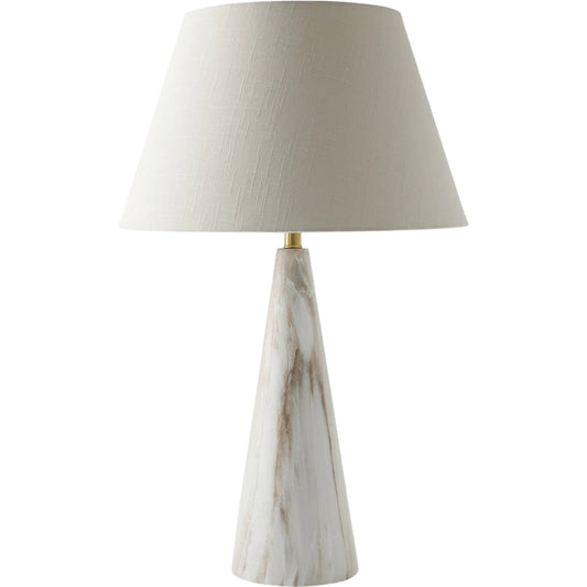Conical Lamp by Global Views. Made from concrete in a modern style.