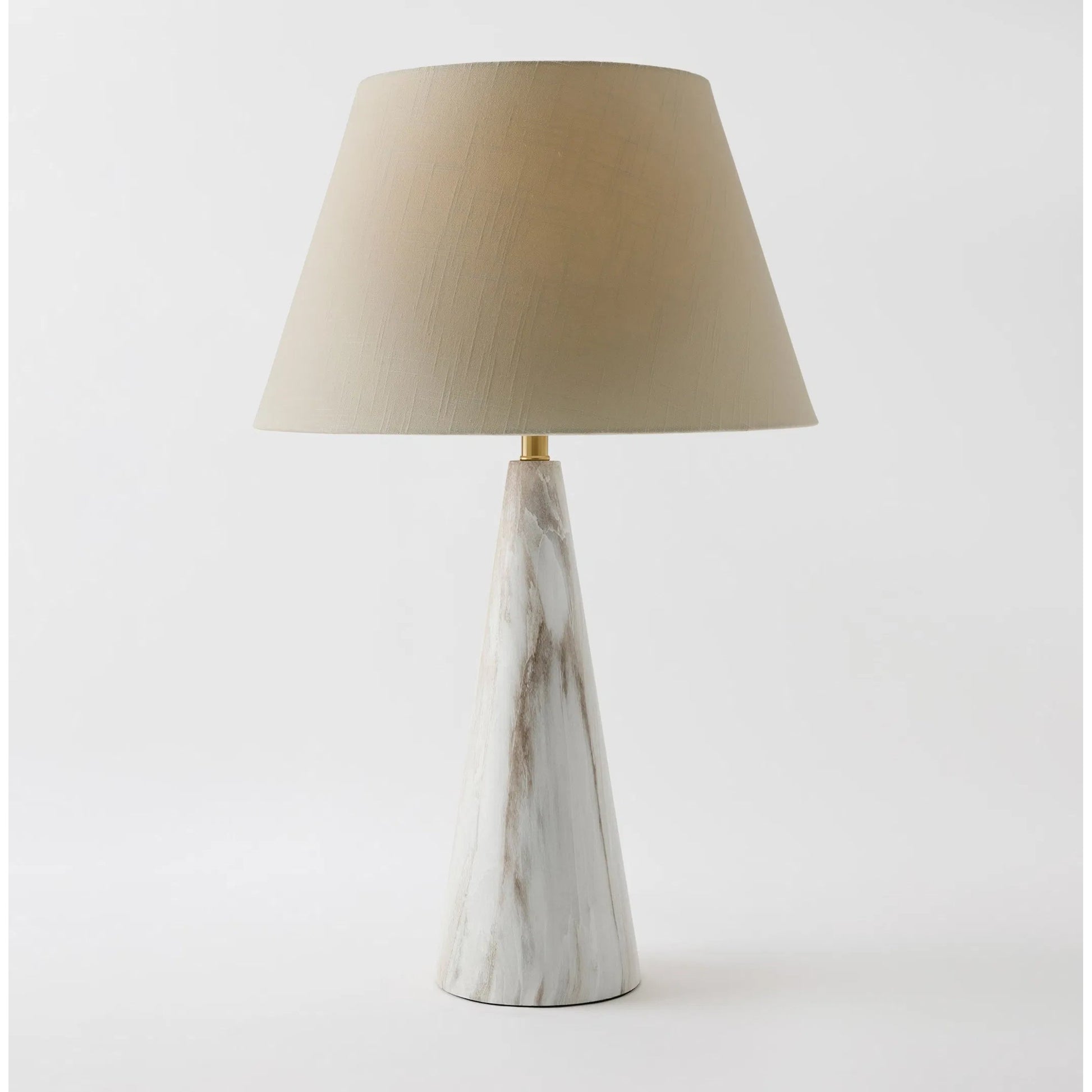 Conical Lamp by Global Views. Made from concrete in a modern style.