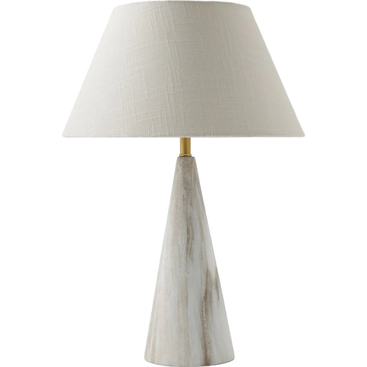 Conical Lamp by Global Views. Made from concrete in a modern style.