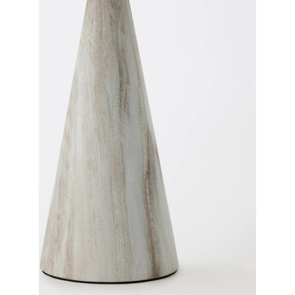 Conical Lamp by Global Views. Made from concrete in a modern style.
