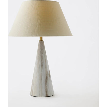 Conical Lamp by Global Views. Made from concrete in a modern style.