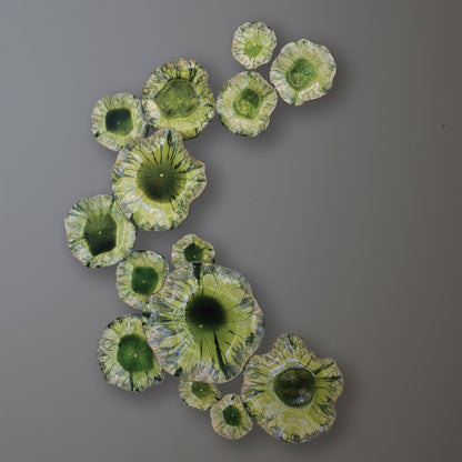 Free for Lily Plate by Global Views. Made from ceramic in a coastal style.