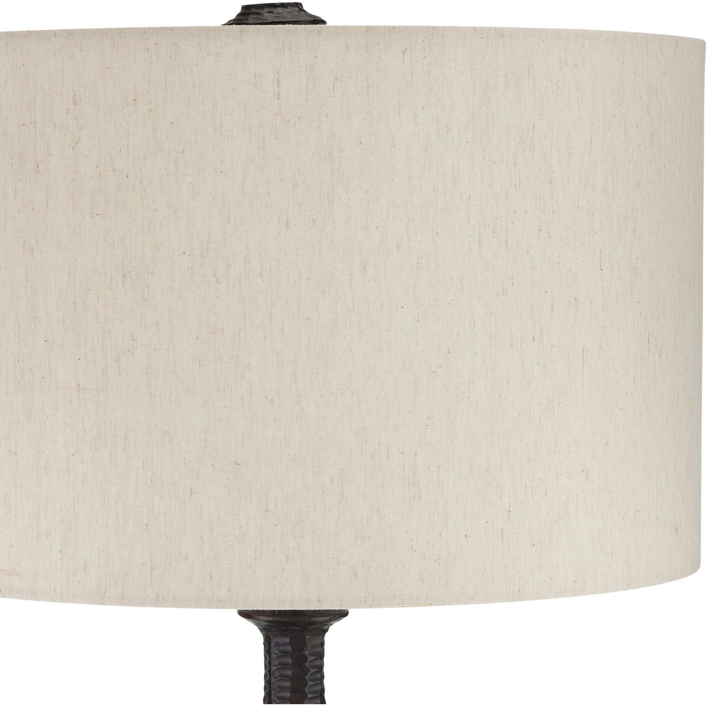 004 SI-2007745 | Closeup | Gallo Floor Lamp by Currey and Company in bronze. Made from cast aluminum in a transitional style.