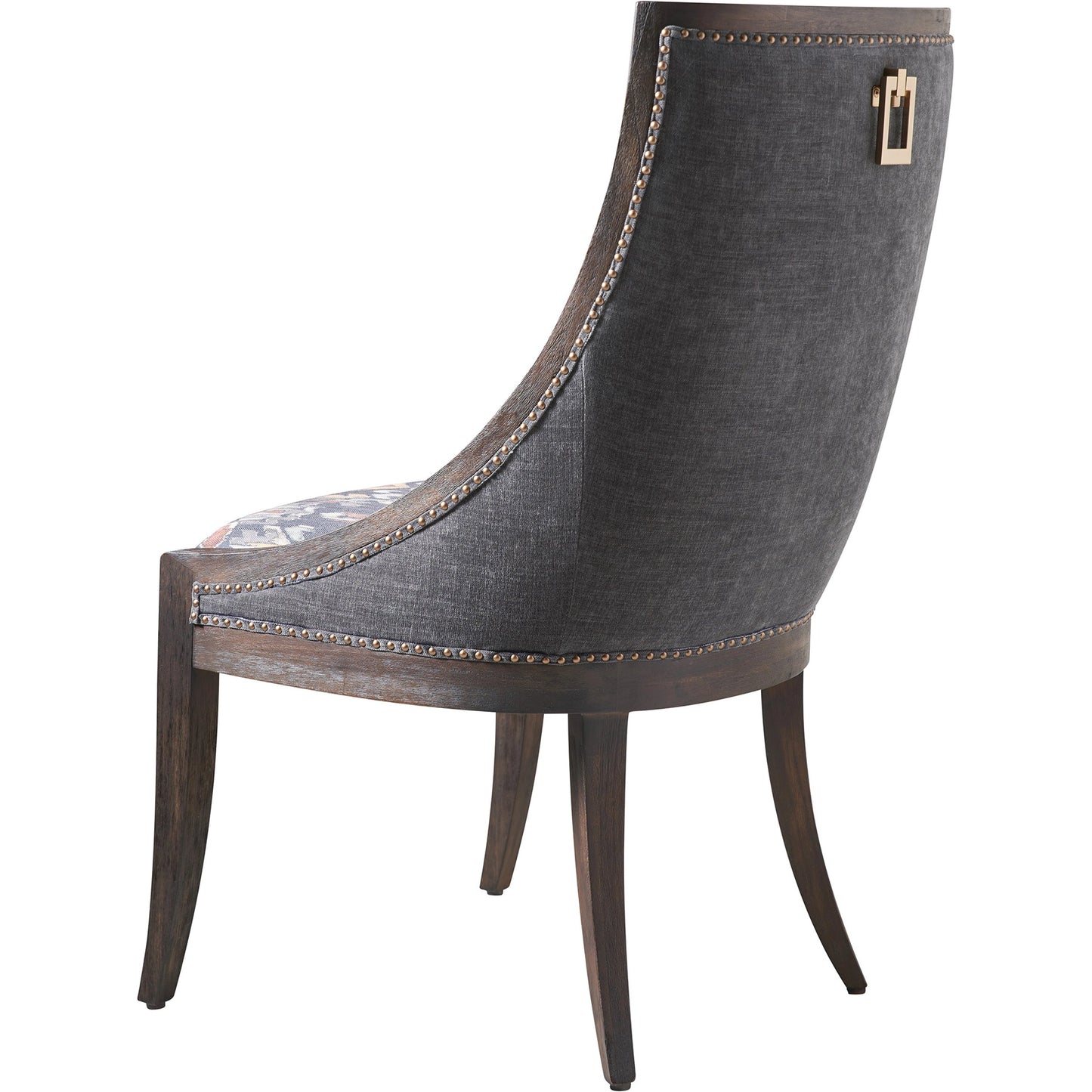 002 SI-2136974 | Additional Silo | Chamberlain Pattern Dining Chair by Lexington in walnut. Made from unique in a traditional style.
