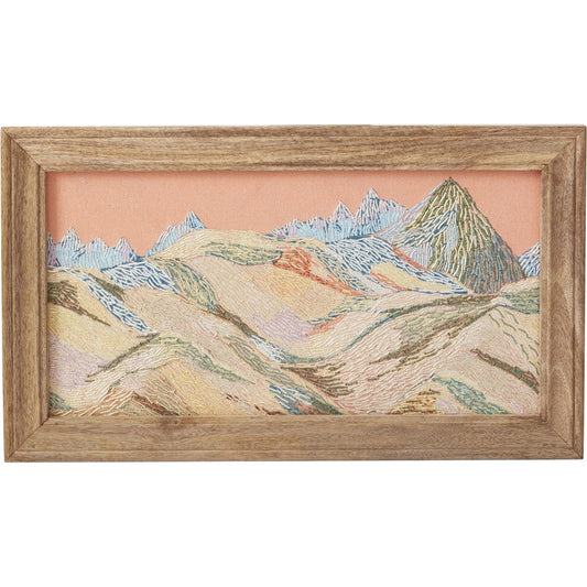 Cordillera Wall Art by Accent Decor in multicolor. Made from natural fibers in a modern style.