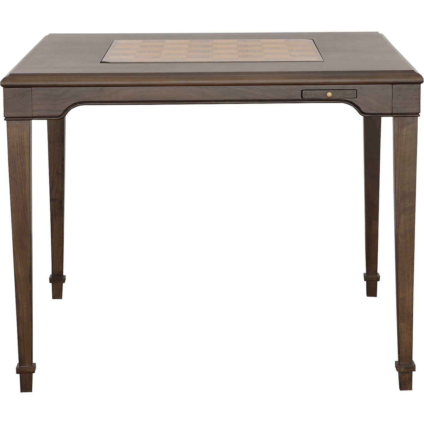 001 SI-2635766 | Additional Silo | Oscar Activity Table by Fairfield Chair in brown and hazelnut. Made from walnut solids, veneers in a unique style.
