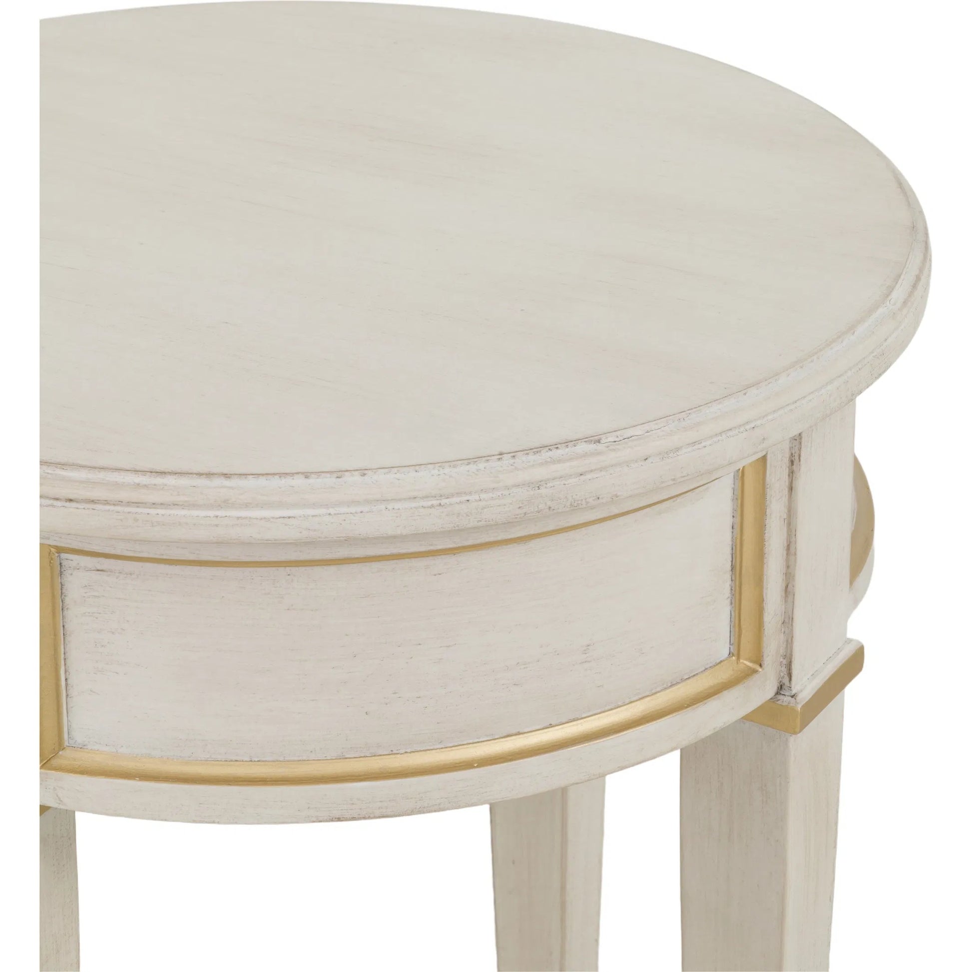 Matteo Linea Round Drink Table by Fairfield Chair. Made from beech solids, veneers in a unique style.