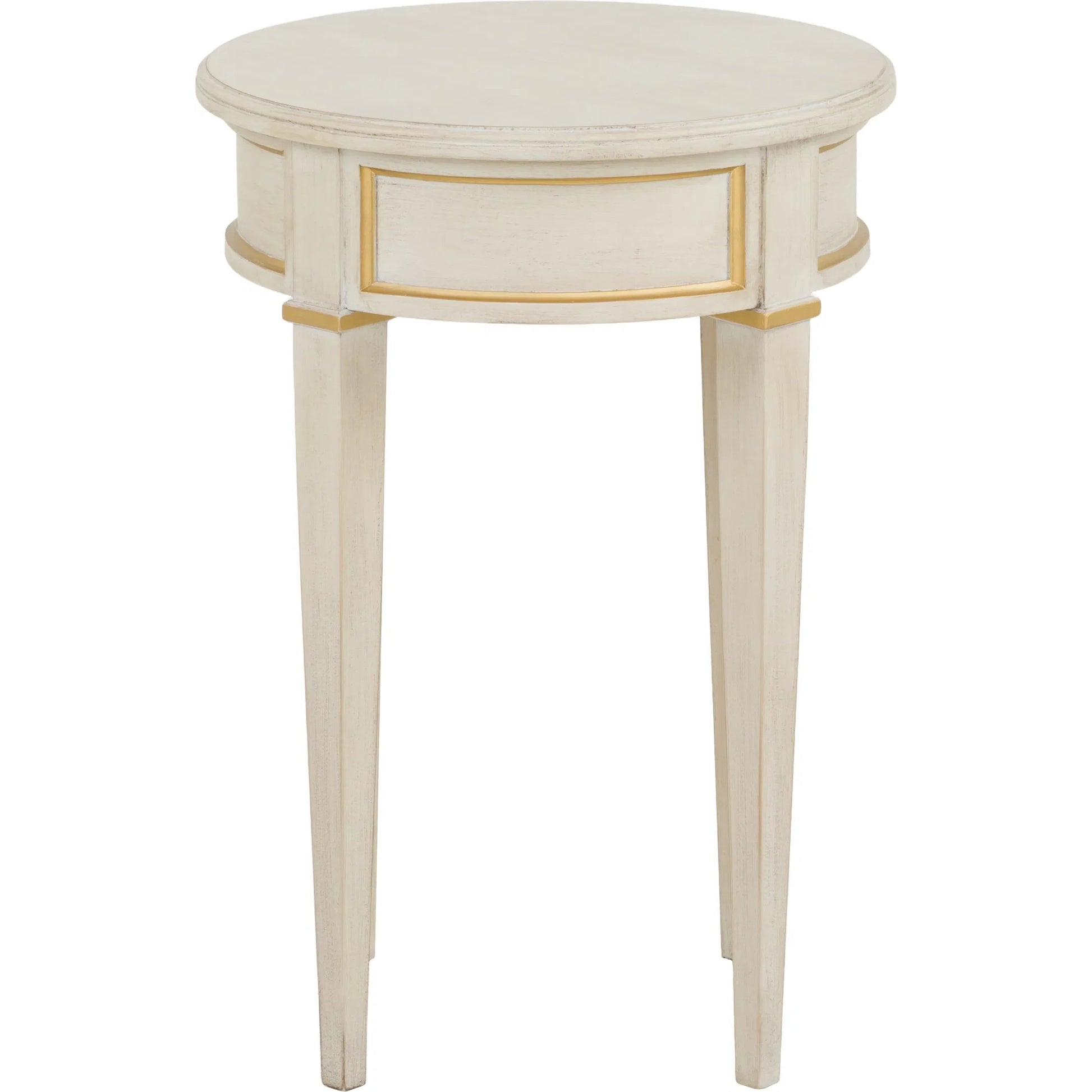 Matteo Linea Round Drink Table by Fairfield Chair. Made from beech solids, veneers in a unique style.