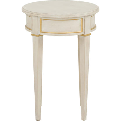 Matteo Linea Round Drink Table by Fairfield Chair. Made from beech solids, veneers in a unique style.