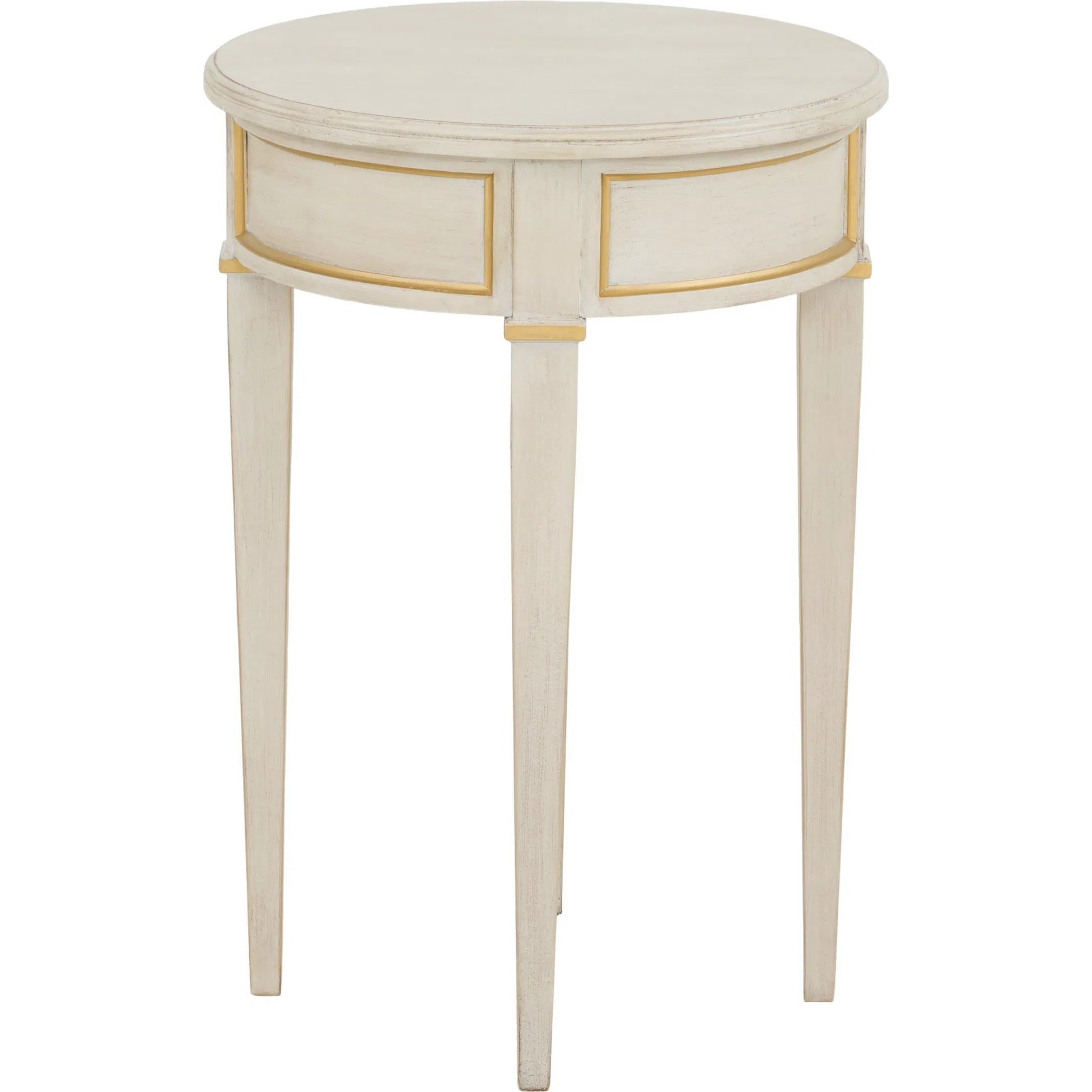 Matteo Linea Round Drink Table by Fairfield Chair. Made from beech solids, veneers in a unique style.