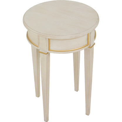 Matteo Linea Round Drink Table by Fairfield Chair. Made from beech solids, veneers in a unique style.