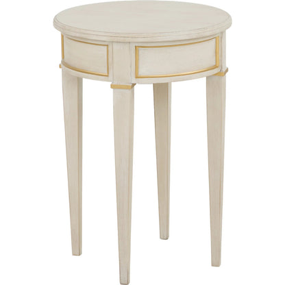 Matteo Linea Round Drink Table by Fairfield Chair. Made from beech solids, veneers in a unique style.