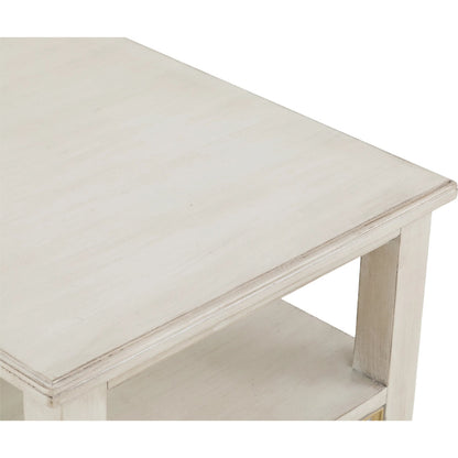 Matteo Linea Rectangle 1-Drawer Open End Table by Fairfield Chair. Made from beech solids, veneers in a unique style.