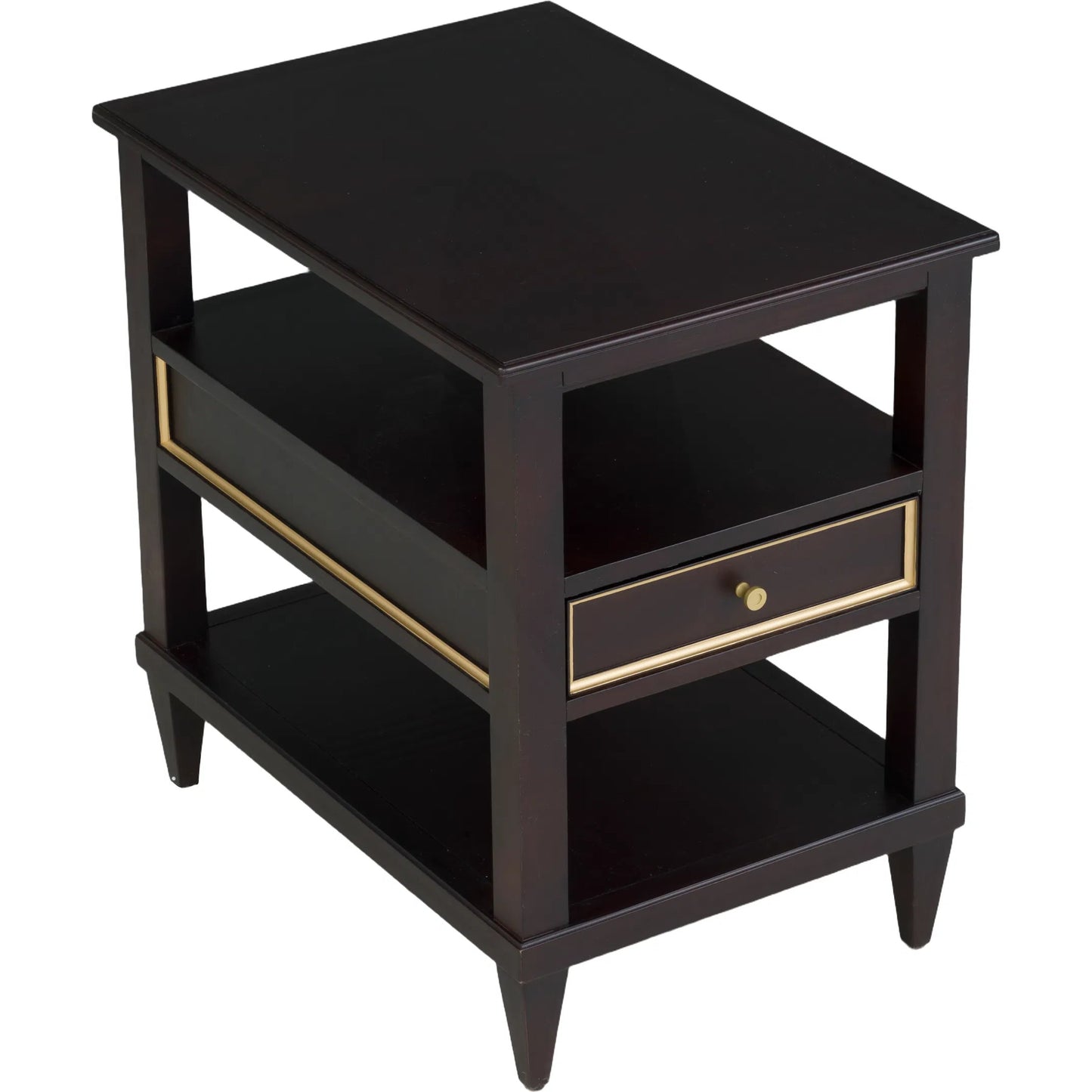012 SI-2636082 | Additional Silo | Matteo Linea Rectangle 1-Drawer Open End Table by Fairfield Chair. Made from beech solids, veneers in a unique style.