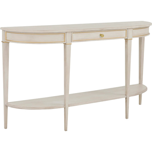 Matteo Linea 1-Drawer Console by Fairfield Chair. Made from beech solids, veneers in a unique style.