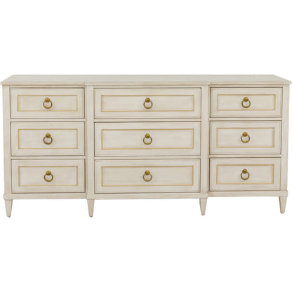 Matteo Palazzo 9-Drawer Dresser by Fairfield Chair. Made from beech solids, veneers in a unique style.