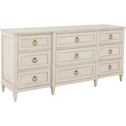 Matteo Palazzo 9-Drawer Dresser by Fairfield Chair. Made from beech solids, veneers in a unique style.