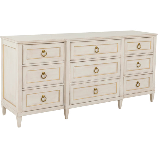 Matteo Palazzo 9-Drawer Dresser by Fairfield Chair. Made from beech solids, veneers in a unique style.