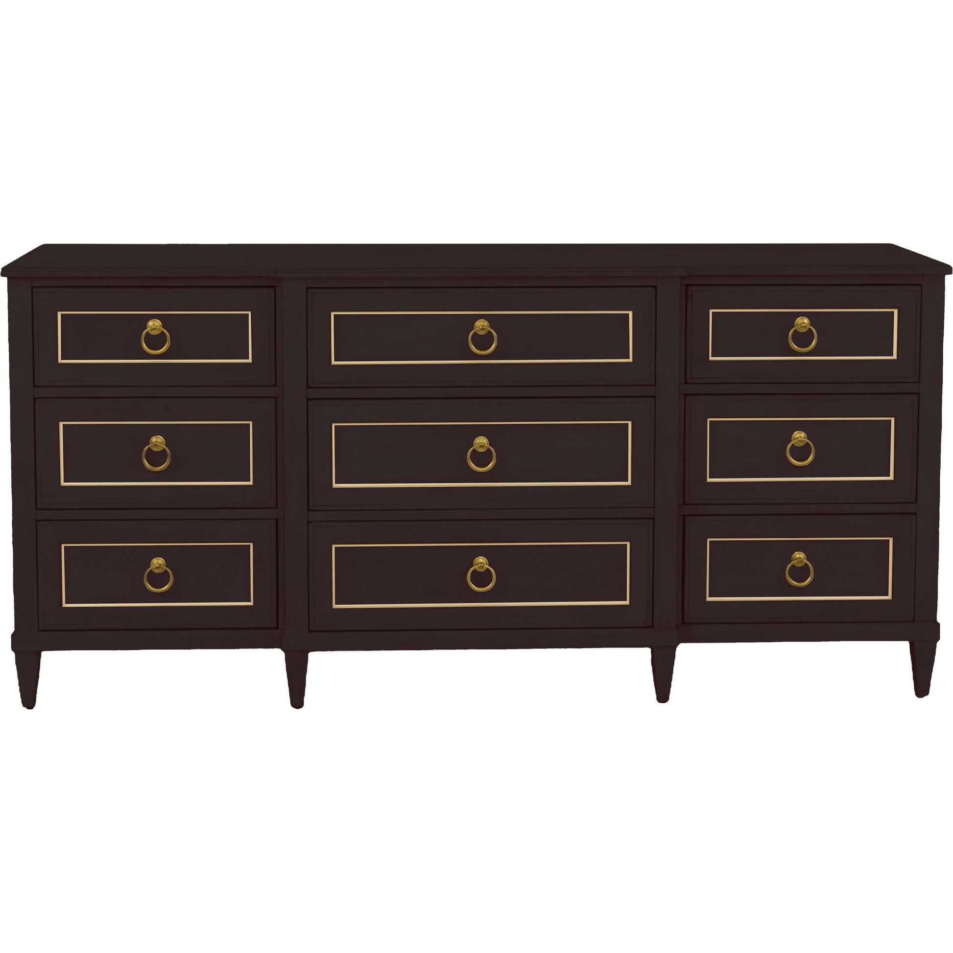 Matteo Palazzo 9-Drawer Dresser by Fairfield Chair. Made from beech solids, veneers in a unique style.