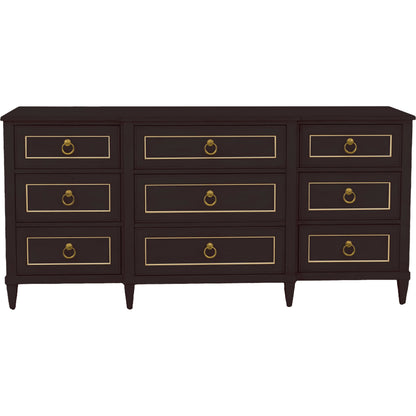 Matteo Palazzo 9-Drawer Dresser by Fairfield Chair. Made from beech solids, veneers in a unique style.