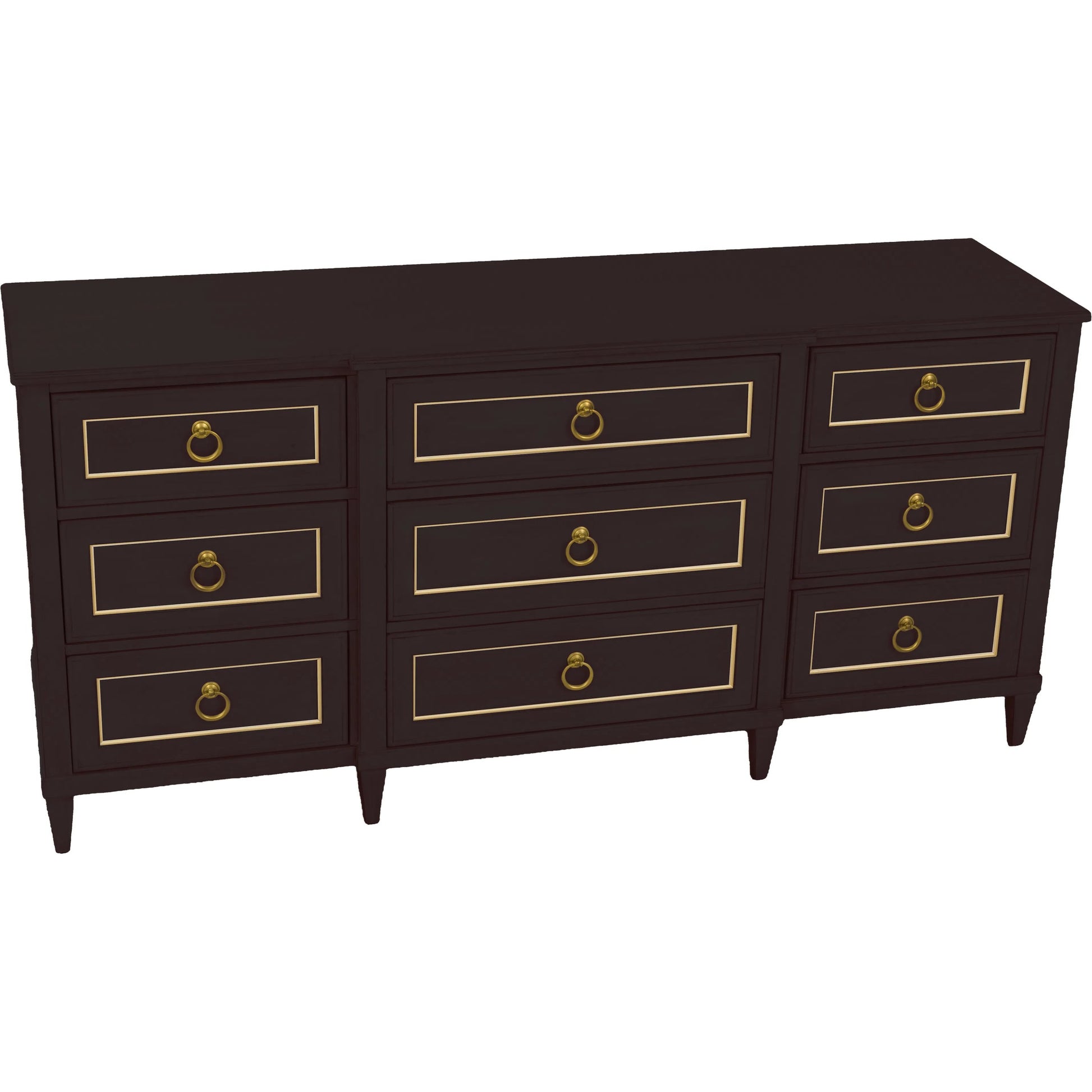 Matteo Palazzo 9-Drawer Dresser by Fairfield Chair. Made from beech solids, veneers in a unique style.