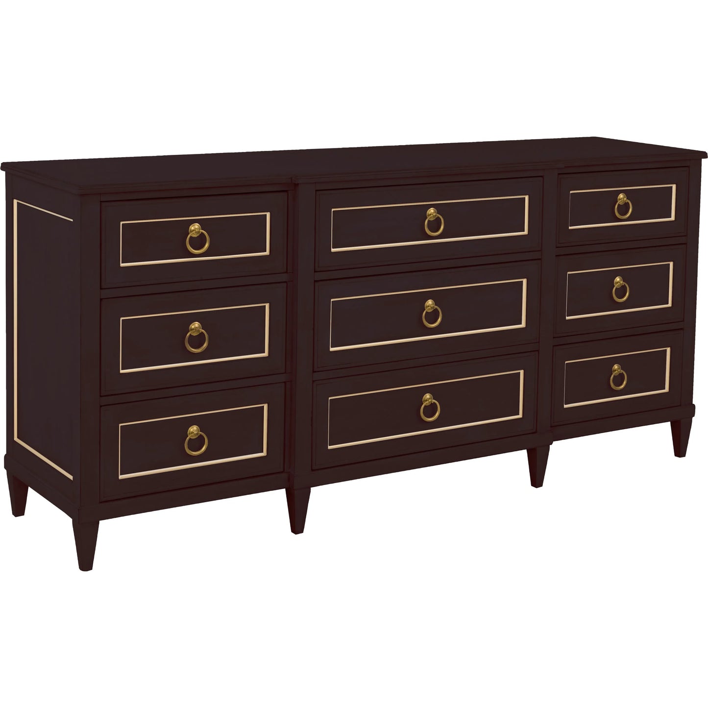 007 SI-2636102 | Primary Silo | Matteo Palazzo 9-Drawer Dresser by Fairfield Chair. Made from beech solids, veneers in a unique style.