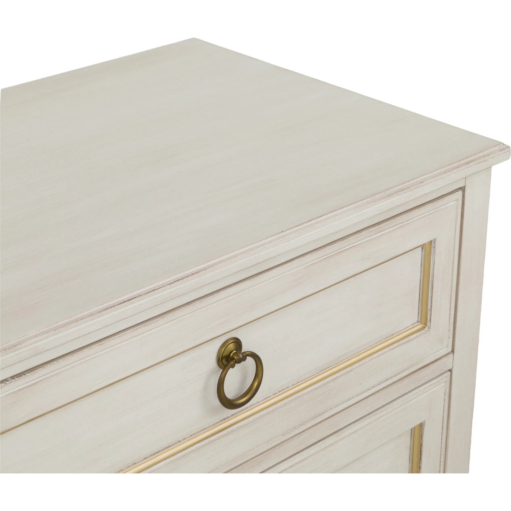 Matteo Palazzo 3-Drawer Nightstand by Fairfield Chair. Made from beech solids, veneers in a unique style.